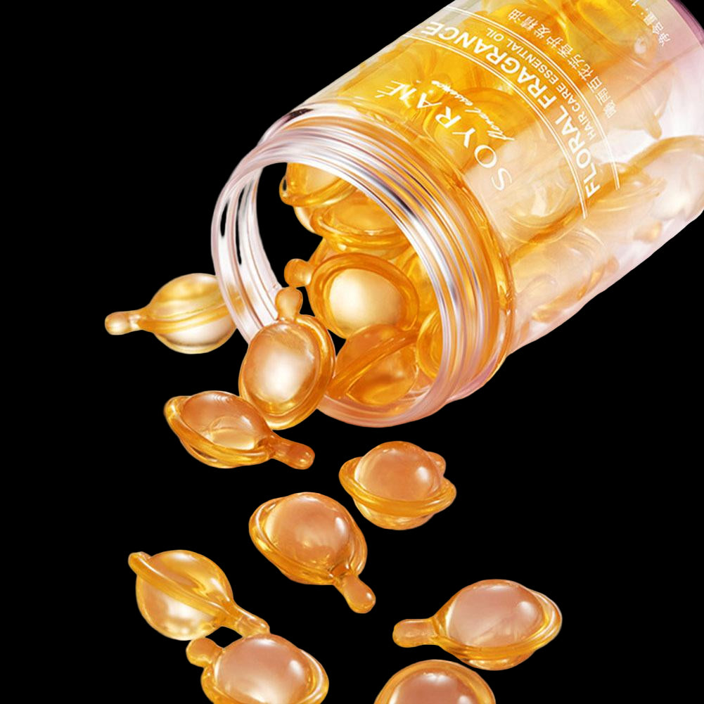 REVYA-30 capsules de vitamines pour le soin des cheveux, à base d'extrait de rose et de lys.