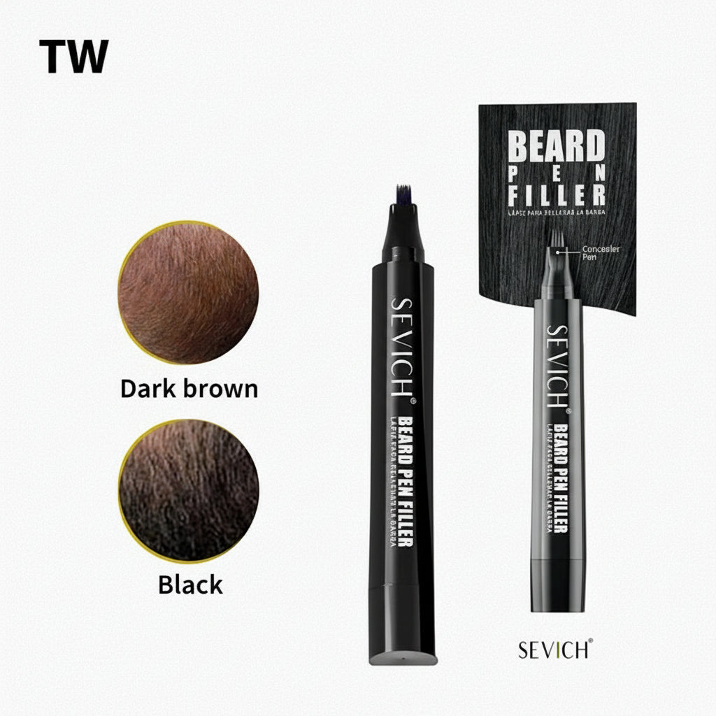 Stylo combleur de barbe imperméable