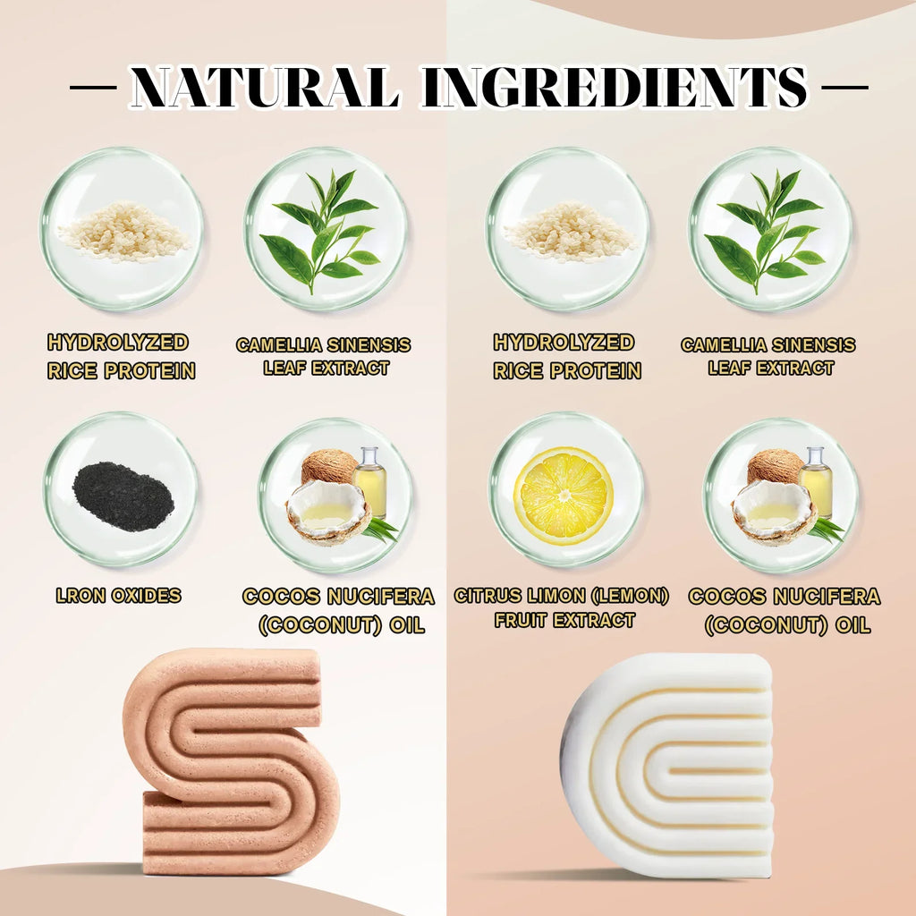 REVYA-conditioner solide et shampoing au huiles naturelles