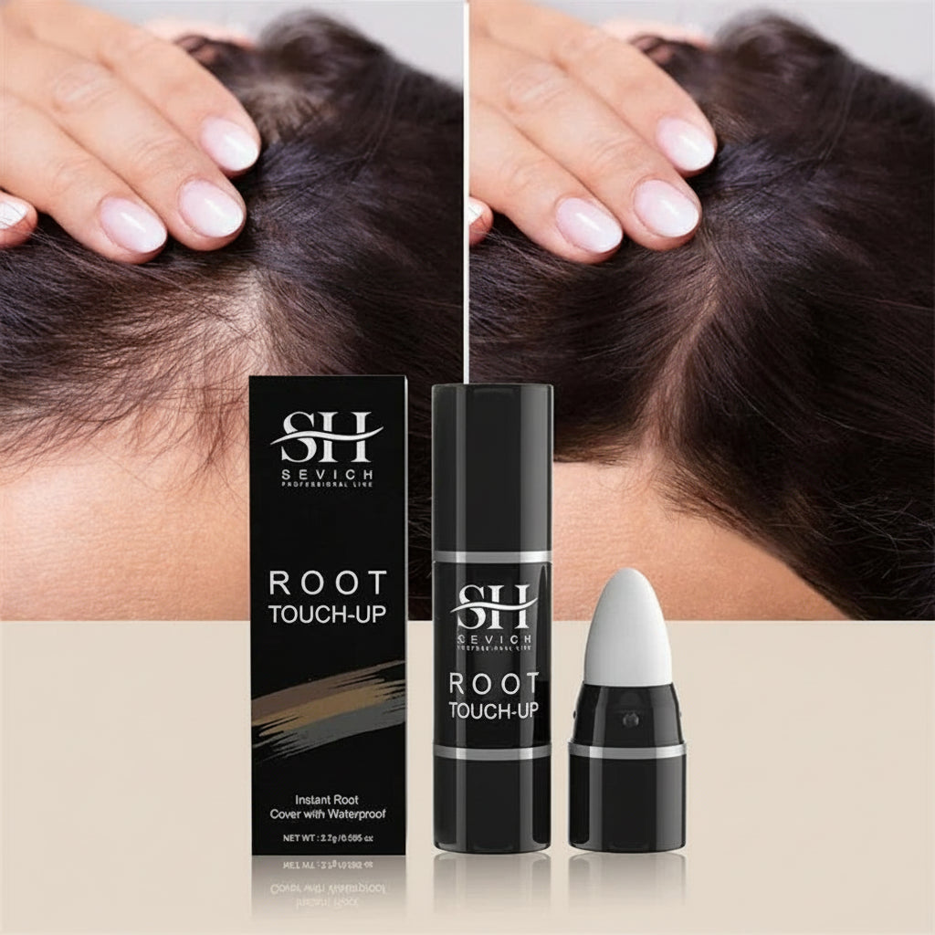 Stylo Ombre Cheveux – Cache Racines et Zones Clairsemées