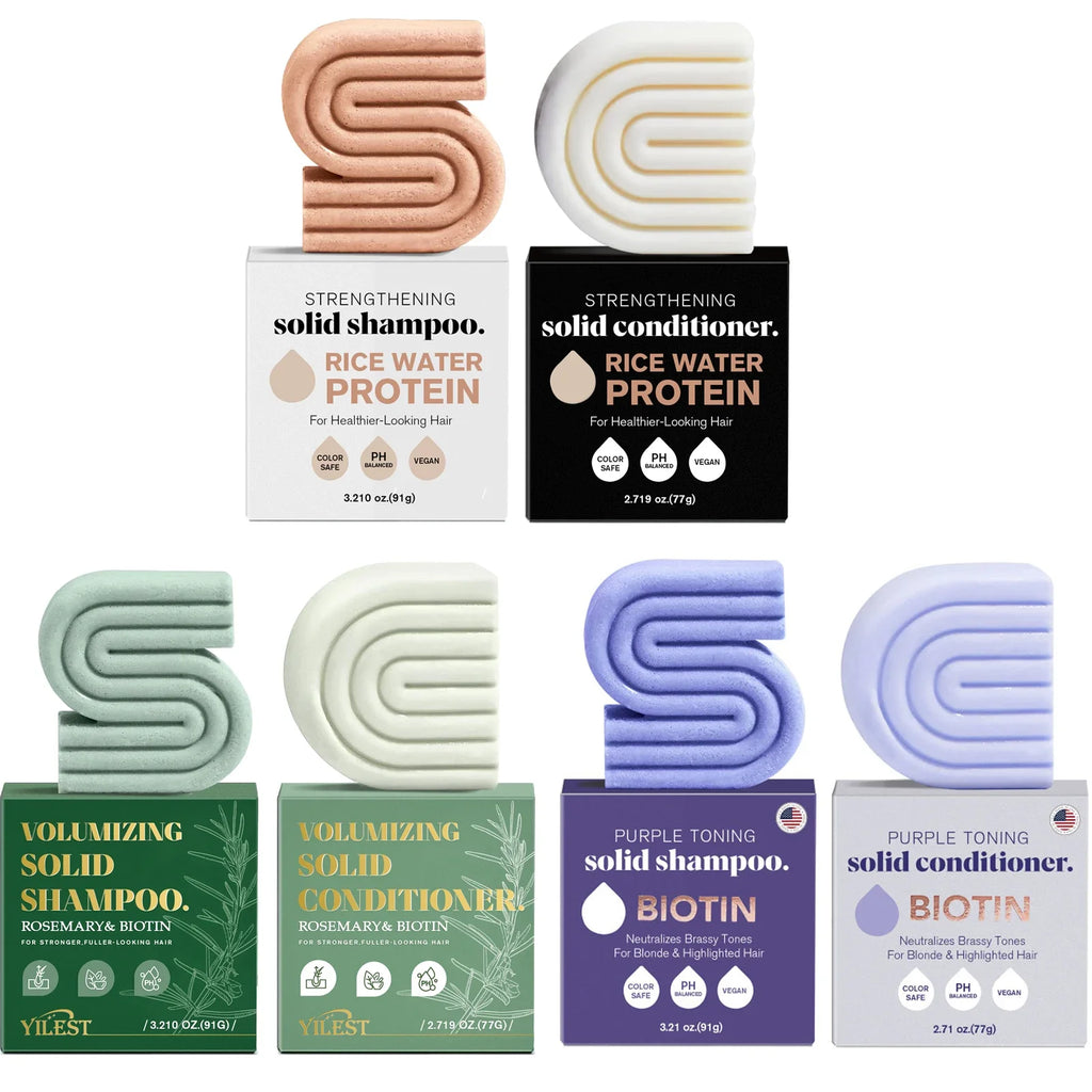 REVYA-conditioner solide et shampoing au huiles naturelles