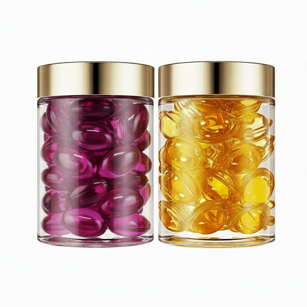 REVYA-30 capsules de vitamines pour le soin des cheveux, à base d'extrait de rose et de lys.