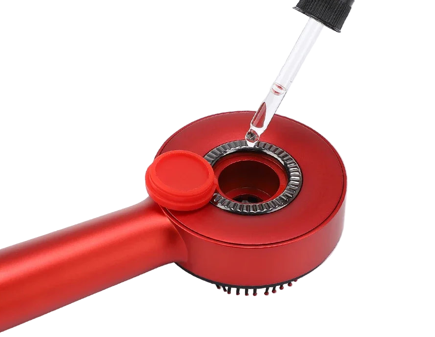 REVYA HAIR BROSH- Brosse électrique 3 mode massage cuir chevelu à lumière pulser